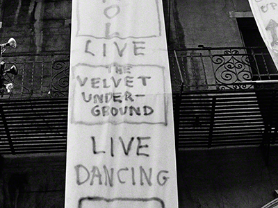 
  VU BANNER, ST. MARKS PLACE, NYC
  