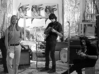 
  Nico, Sterling Morrison and John Cale
  